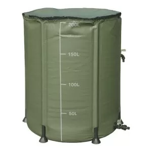 Rezervor portabil apa pluviala, verde, 200 L
