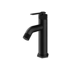 Baterie lavoar GoodHome Selenga - Negru Mat