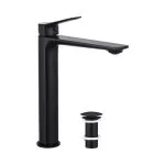 Baterie Lavoar Negru Mat Jungborn Gamma