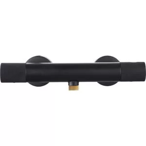Baterie Baie Termostat Kuda Negru Mat