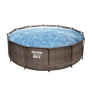 Piscină Bestway Ø366cm, 9.15m³ - Cadru Metalic