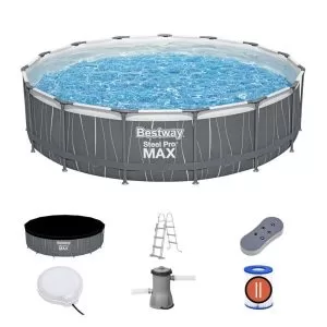 Piscină Bestway LED 457x107cm - Relaxare garantată!