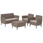 Set Gradina Salemo 4 Persoane - Bej