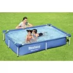 Piscină Bestway Family 221x150cm - Cadru Metalic