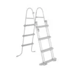 Scară Piscină 107cm, 2x3 Trepte - Inox