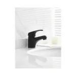 Baterie Lavoar Elba Negru Mat - Monocomandă