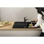 Baterie Bucătărie GROHE Start Negru Mat