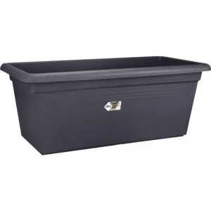 Jardinieră Elho XXL - 100L, Negru Mat