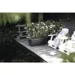 Jardinieră Elho XXL - 100L, Negru Mat